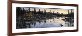 Evening Sunset-Jeff Tift-Framed Premium Giclee Print