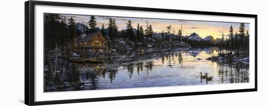 Evening Sunset-Jeff Tift-Framed Premium Giclee Print