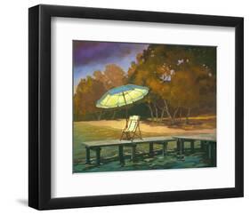 Evening Swim I-null-Framed Art Print