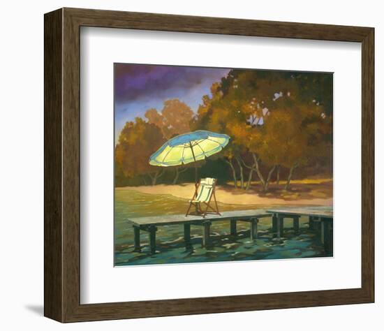 Evening Swim I-null-Framed Art Print