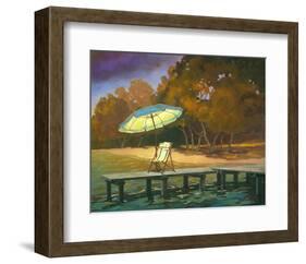 Evening Swim I-null-Framed Art Print