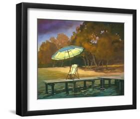 Evening Swim I-null-Framed Art Print