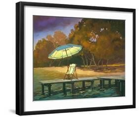 Evening Swim I-null-Framed Art Print