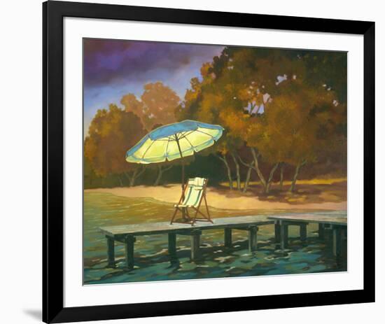 Evening Swim I-null-Framed Art Print