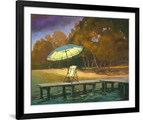 Evening Swim I-null-Framed Art Print