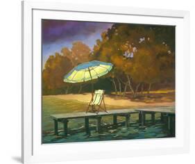 Evening Swim I-null-Framed Art Print