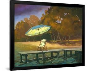 Evening Swim I-null-Framed Art Print