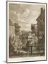 Evening the Original Sadlers Wells Building-William Hogarth-Mounted Art Print