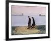 Evening Tide, Cornwall, 1982-Gillian Lawson-Framed Giclee Print