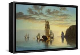 Evening Tide-William Partridge Burpee-Framed Stretched Canvas