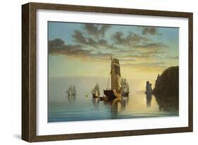 Evening Tide-William Partridge Burpee-Framed Giclee Print