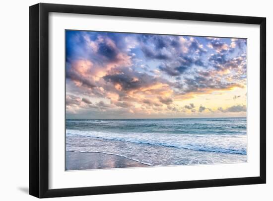 Evening Tide-Mary Lou Johnson-Framed Photo