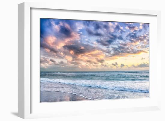 Evening Tide-Mary Lou Johnson-Framed Photo