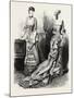 Evening Toilette Front and Back, Fashion, 1882-null-Mounted Giclee Print