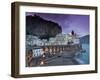 Evening Town View, Atrani, Campania, Italy-Walter Bibikow-Framed Photographic Print