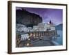 Evening Town View, Atrani, Campania, Italy-Walter Bibikow-Framed Photographic Print