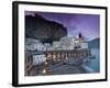 Evening Town View, Atrani, Campania, Italy-Walter Bibikow-Framed Photographic Print