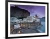 Evening Town View, Atrani, Campania, Italy-Walter Bibikow-Framed Photographic Print