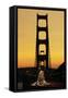 Evening Traffic and Golden Gate Bridge-Darrell Gulin-Framed Stretched Canvas