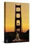 Evening Traffic and Golden Gate Bridge-Darrell Gulin-Stretched Canvas