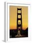 Evening Traffic and Golden Gate Bridge-Darrell Gulin-Framed Photographic Print