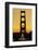 Evening Traffic and Golden Gate Bridge-Darrell Gulin-Framed Photographic Print