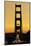 Evening Traffic and Golden Gate Bridge-Darrell Gulin-Mounted Photographic Print