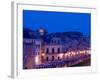 Evening View from the Grand Hotel, Ortygia Island, Syracuse, Sicily, Italy-Walter Bibikow-Framed Photographic Print