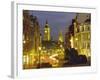 Evening View from Trafalgar Square Down Whitehall with Big Ben in the Background, London, England-Roy Rainford-Framed Photographic Print