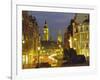 Evening View from Trafalgar Square Down Whitehall with Big Ben in the Background, London, England-Roy Rainford-Framed Photographic Print