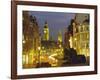 Evening View from Trafalgar Square Down Whitehall with Big Ben in the Background, London, England-Roy Rainford-Framed Photographic Print