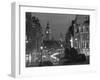 Evening View from Trafalgar Square Down Whitehall with Big Ben in the Background, London, England-Roy Rainford-Framed Photographic Print