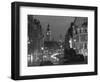 Evening View from Trafalgar Square Down Whitehall with Big Ben in the Background, London, England-Roy Rainford-Framed Premium Photographic Print