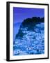 Evening View of Capri Town from Via Castello, Bay of Naples, Campania, Italy-Walter Bibikow-Framed Photographic Print