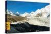 Evening View of Everest and Nuptse from Kala Patthar-Daniel Prudek-Stretched Canvas