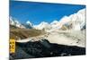 Evening View of Everest and Nuptse from Kala Patthar-Daniel Prudek-Mounted Photographic Print