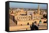 Evening View of Khiva (Chiva, Heva, Xiva, Chiwa, Khiveh) - Xorazm Province - Uzbekistan - Town on T-Daniel Prudek-Framed Stretched Canvas