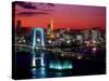 Evening View of Rainbow Bridge-null-Stretched Canvas