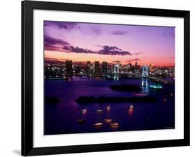 Evening View of Rainbow Bridge-null-Framed Photographic Print