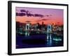 Evening View of Rainbow Bridge-null-Framed Photographic Print