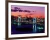 Evening View of Rainbow Bridge-null-Framed Photographic Print