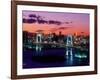 Evening View of Rainbow Bridge-null-Framed Photographic Print