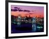 Evening View of Rainbow Bridge-null-Framed Photographic Print