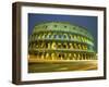 Evening View of The Colosseum, Rome, Italy-Walter Bibikow-Framed Photographic Print