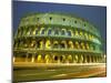 Evening View of The Colosseum, Rome, Italy-Walter Bibikow-Mounted Photographic Print