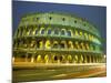 Evening View of The Colosseum, Rome, Italy-Walter Bibikow-Mounted Photographic Print