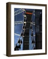 Evening View of the Manchester Wheel, Manchester, England, United Kingdom, Europe-Richardson Peter-Framed Photographic Print