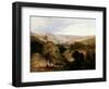 Evening View on Heaton Dene, Lancashire, from an Eminence Near Mable's Mill, 1831-Thomas Miles Richardson-Framed Giclee Print