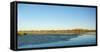 Evening View on Lily Creek Lagoon, Kununurra, Western Australia-Anja Hennern-Framed Stretched Canvas