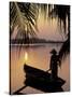 Evening View on the Mekong River, Mekong Delta, Vietnam-Keren Su-Stretched Canvas